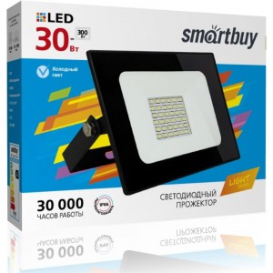 Светодиодный прожектор Smartbuy LED FL SMD LIGHT 30W, 6500K, IP65 SBL-FLLight-30-65K