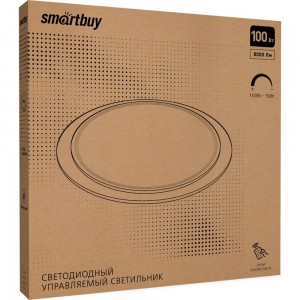 Светодиодный управляемый светильник Smartbuy ДИОНА 100Вт 50W-100W 3000-6500К SBL-Dim7-100W