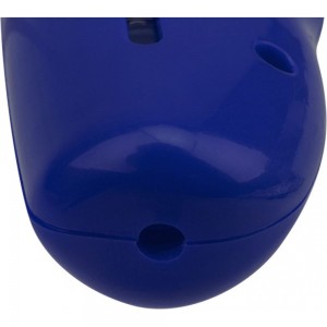 Бытовая газовая пьезозажигалка СОКОЛ СК-302L с классическим пламенем, многоразовая, синяя 61-0960