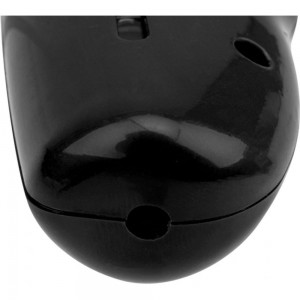 Бытовая газовая пьезозажигалка СОКОЛ с классическим пламенем, многоразовая, черная СК-302L 61-0959
