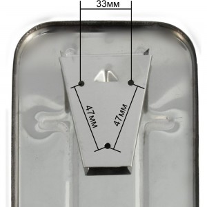 Дозатор для жидкого мыла из нержавеющей стали Solinne TM804, полированный, 1000 мл 2512.042