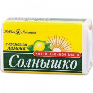 Хозяйственное мыло СОЛНЫШКО с ароматом лимона 11141 603485