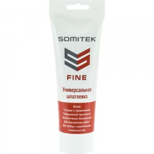 Универсальная финишная шпатлевка SOMITEK fine 0.4 кг 0036005