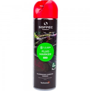 Акриловая флуоресцентная краска Soppec Fluo Marker красный 131313