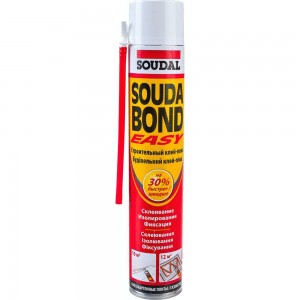 Полиуретановый клей в аэрозоле SOUDAL Easy Soudabond 121621