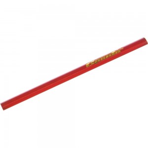 Малярный карандаш SPARTA 180 мм, в упаковке 12 шт. 848045