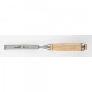 Долото-стамеска SPARTA 14 мм, деревянная рукоятка 242455