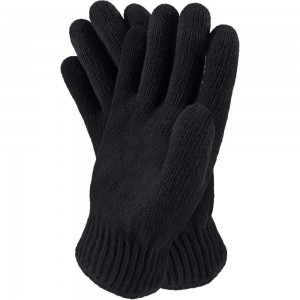 Двойные трикотажные перчатки СПЕЦ-SB черные 3.1220.045