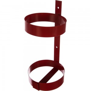 Кронштейн для огнетушителя ОП-4/ОУ-3, диаметр 160мм, красный, без зажима СПЕЦ ОГН-КРОН05