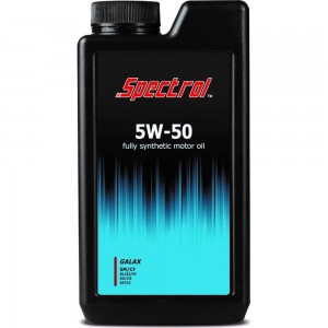 Синтетическое моторное масло Spectrol GALAX 5W-50, 1 л 9015