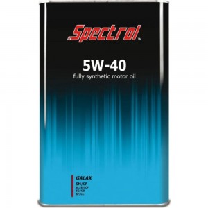 Синтетическое моторное масло Spectrol GALAX 5W-40, 4 л 9672