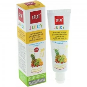 Детская зубная паста SPLAT JUICY TUTTI-FRUTTI тутти-фрутти 35 мл 112.10029.0101