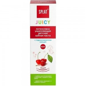 Детская зубная паста SPLAT JUICY CHERRY вишня 35 мл 112.10025.0101