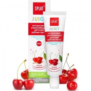 Детская зубная паста SPLAT JUICY CHERRY вишня 35 мл 112.10025.0101