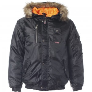 Куртка СПРУТ Аляска, черная, размер 56-58/112-116, рост 170-176, 111792