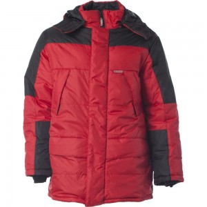 Куртка СПРУТ СИТИ, красный с черной отделкой, размер 48-50/96-100, рост 170-176, 116281