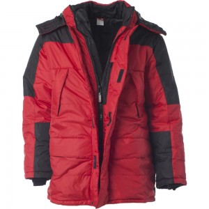 Куртка СПРУТ СИТИ, красный с черной отделкой, размер 52-54/104-108, рост 170-176, 103222