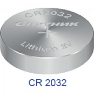Элемент питания Спутник CR-2032 BP-5 (5/100/2000) - комплект 5 шт. LITHIUM BATTERY CR2032