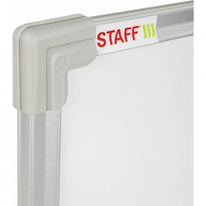 Магнитно-маркерная доска Staff 60x90 см, металлическая рамка, ECO 238137