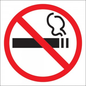 Знак о запрете курения Стандарт Знак Р41 220x220 мм, пленка ПП 00-00023611