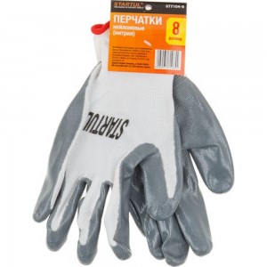 Нейлоновые перчатки с нитриловым покрытием STARTUL размер 10 ST7104-10