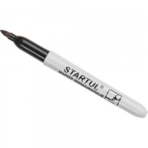 Перманентный фетровый маркер STARTUL Profi черный ST4350-01