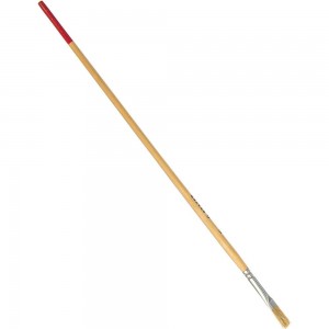 Тонкая кисть STAYER UNIVERSAL-STANDART, светлая натуральная щетина, деревянная ручка, №6 x 8мм 0124-06