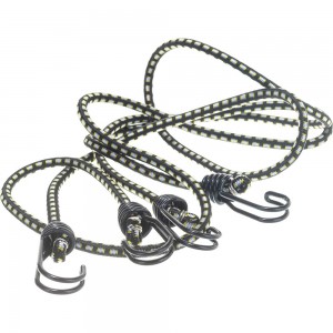 Крепежный шнур STAYER резиновый 120 см c двойным стальным крюком 2 шт 40506-120