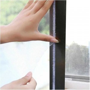 Противомоскитная сетка для окна Stayer Comfort с крепежной лентой белая ПЭТ 12480-11-13