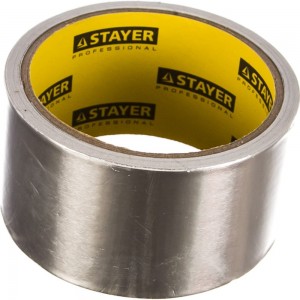 Алюминиевая лента STAYER, до 120С, 50мкм, 50мм х 10м 12268-50-10