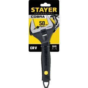 Разводной ключ Stayer COBRA, 250 / 50 мм, 27264-25