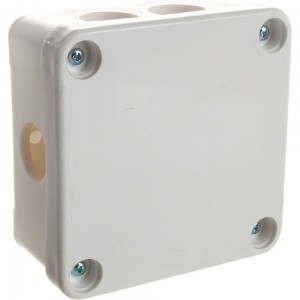 Разветвительная коробка STEKKER 250/380В 10А IP44 7 вводов белая, EBX10-27-44 КЭМ 5-10-7 П 32746