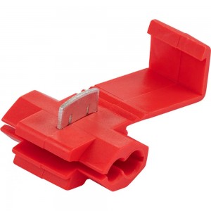 Прокалывающий ответвительный зажим STEKKER LD502-15 ЗПО-1 - 1,5 мм, красный упаковка 10 шт 39345