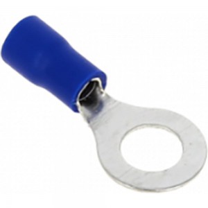 Кольцевой изолированный наконечник STEKKER М4 1,5-2,5 - 0,6 мм, синий 39418