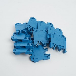 Наборный изолированный (винтовой) зажим STEKKER ЗНИ - 10,0 (JXB10), синий, 50шт в упак, 39361