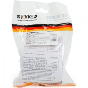 1-местная розетка без заземления (механизм) STEKKER GLS10-7109-04, 250V, 10А с защитной шторкой, серия Катрин, шоколад 49025