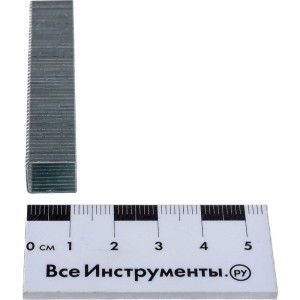 Cкоба каленая (1000 шт; 12x1.2 мм; Тип 140) для мебельного степлера Stelgrit 655009