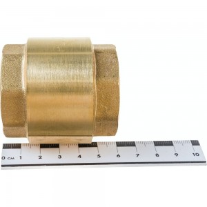 Обратный клапан СТМ 1-1/4 с латунным шт��ком CBCVB114