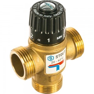 Термостатический смесительный клапан STOUT G 1” M SVM-0120-254325