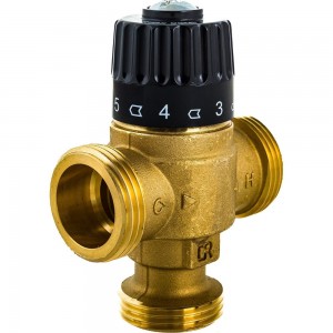 Термостатический смесительный клапан STOUT 1 НР, 30-65°С, KV 2.3 SVM-0125-236525