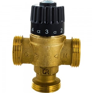 Термостатический смесительный клапан STOUT 1 НР, 30-65°С, KV 2.3 SVM-0125-236525