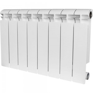 Биметаллический радиатор STOUT ALPHA 350 10 секций, боковое подключение SRB-2310-035010 RG00908P389EF3