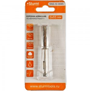 Алмазная коронка Sturm 1055-10-0665 