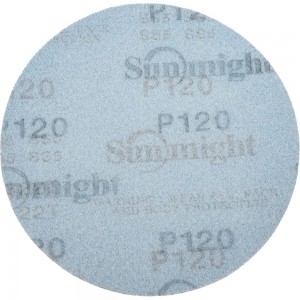 Круг шлифовальный на бумаге B322 (125 мм; без отверстий; Р120) SUNMIGHT 7930091772872
