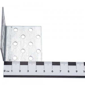 Крепежный равносторонний перфорированный уголок СВК 50x50x50 толщина 1,8 мм SVK-PFL50505018