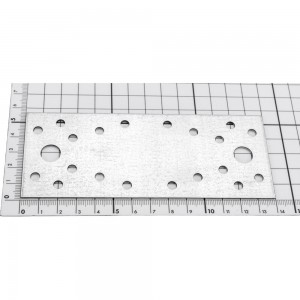 Перфорированная крепежная пластина СВК 140x55х1,6 мм SVK-PKP14055