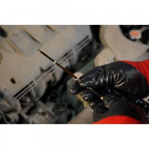 Зимние нефтемаслостойкие перчатки с полным покрытием из нитрильного латекса СВС Рустик р.10 23-605