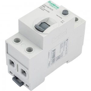 Выключатель дифференциального тока Systeme Electric City9 set вдт 25а 2p 30ма тип-ac 230в C9R36225