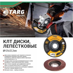 Лепестковый абразивный диск Targ 663404 