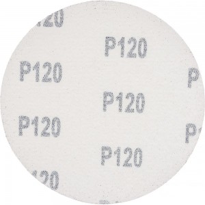 Круг абразивный без отверстия Velcro (5 шт; 125 мм; зерно 120) Targ 663105